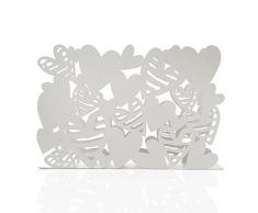 Brandani 54247, portariviste Batticuore tortora in metallo