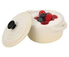 Supreminox 3806 - Pentola in Ceramica, Colore Beige, 10 x 5 cm