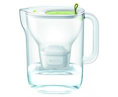 BRITA Caraffa Filtrante, Imbuto: SMMA, Verde Chiaro, 13.5Â x 25Â x 24.5Â cm