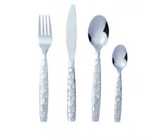 Bon Mosaic - Servizio di Posate in Acciaio Inox, 24 Pezzi