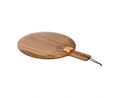 THUNÂ® - Tagliere Cucina Decorativo con Calamita Removibile - Legno di Acacia - Linea Country
