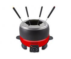 Beper 90.387 Fonduta e Bourgignon per 6 Persone, Alluminio, Rosa