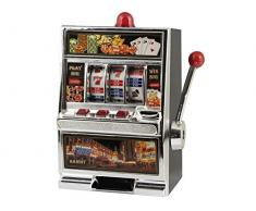 Home in Rombo Salvadanaio Slot Machine 31 ARO e Decorazioni Casa, Multicolore, 31 cm