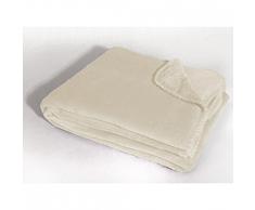 Douceur DIntÃ©rieur - 1604284, Copripoltrona , 125 X 150 Cm , Louna , Coral Unito , Beige