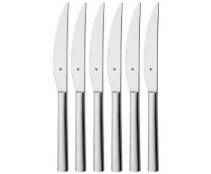 WMF, Set di 6Â coltelli da Bistecca, Modello Nuova, in cromargan/Acciaio Inox, antiruggine Set di coltelli da Bistecca Acciaio Inox