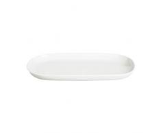 Excelsa Piatto Ovale Home, 23.2 X 12 cm, Bianco