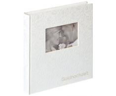 Walther, Album portafoto musicale Nozze dOro, 28 x 30,5 cm Bianco (Weiß)