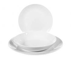 Royal Norfolk 740800 Giove Servizio Tavola 18 Pezzi, Coupe, Porcellana