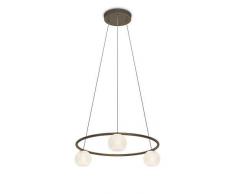 Philips myLiving 366930616 lampada a sospensione Supporto rigido Bronzo, Crema 4,5 W LED