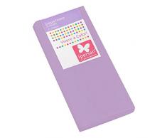 Ipersan Coppia Federe, 3 Volani, Cotone, Glicine, Matrimoniale