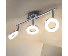 Briloner Leuchten 2873-038 - Faretto da soffitto a LED, in metallo, 4 W, colore: Cromo