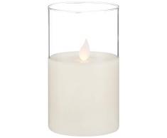 Best Season MÂ âÂ Twinkle vento luce LED, vetro, bianco