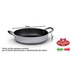 Ballarini Tegame, Alluminio, Nero, 24 cm