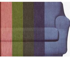 Happidea F3111101411010000 M800 Copripoltrona, Poliestere-Cotone, Caff&Egrave, 38x19x31.5 cm