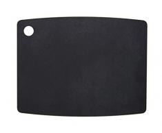 TopGourme Tagliere Kitchen large nero Tagliere, Legno, Nero,