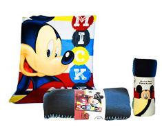 Disney Topolino Coperta in Pile, 150 x 100 cm, Multicolore, 150 x 100 cm