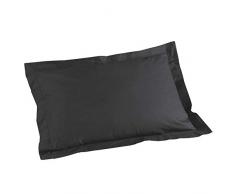 Douceur DIntÃ©rieur - 1640702, Federa Di Guanciale , 50 X 70 Cm , Lit Uni , Unito 57 Fili , Nero