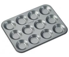 Prestige - Teglia per 12 pirottini, in Acciaio, Argento