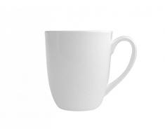 H&H Tazza Mug, Bianco, 360 ml, Ceramica
