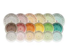 Tognana LS17018M064 Servizio tavola 18 Pezzi Cape Town, Stoneware