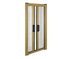 IRS Zanzariera Sottile avvolgibile Orizzontale ZO06132025017, Marrone, Misura 320x250 cm