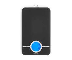 Brabantia Tasty+ Bilancia da Cucina Digitale, Plastica/Vetro, Dark Grey