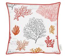 Apelt Fodera per Cuscino, Cotone, Corallo, 40Â x 40Â x 0.5Â cm