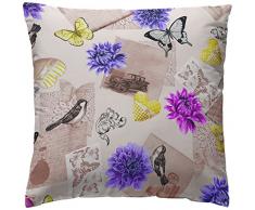 Martina HomeÂ âÂ Federa di Cuscino Modello Antique 45 x 45 cm Viola