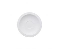 Villeroy & Boch White Pearl Piatto Tazza da Brodo, 18 cm, Porcellana Bone China, 1x1x1 cm