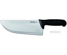 SANELLI AMBROGIO Supra Coltello Mezzo Colpo, 28 cm, Acciaio Inox, Grigio, 21.5x2.3x1.7 cm