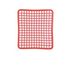 Excelsa Rainbow Tappeto Lavello, Rosso