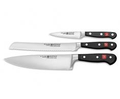 WÃ¼sthof Classic 9660 - Set di coltelli con coltello da cucina, coltello da pane e coltellino