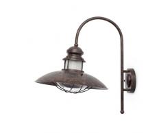 Faro - Winch Lampada da Parete Marrone h.460mm