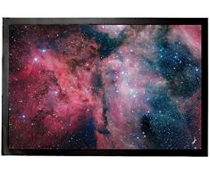 1art1 Cosmo E Spazio - Polvere di Stelle E Nuvole Cosmiche Zerbino (60 x 40cm)