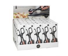 Sagaform Confezione da 25 cucchiai per polpette, Colore: Nero, Nylon/A