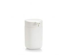 Zeller Dispenser per Sapone in plastica, Colore: Bianco, ca. 7, 3 x 9, 4 x 12, 1 cm