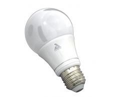 AwoX SML2-W7-E27 - Lampadina a LED, con Bluetooth, in plastica/metallo, con attacco E27, colore: Bianco, Plastica/metallo, bianco, E27, 13 wattsW 220 voltsV, a sfera