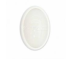 Lampada LED Ovale Esterno Ip65 12W, Luce Bianco Freddo 6000K