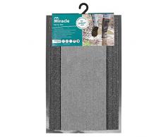 JVL Miracle Barrier - Zerbino, Grey, 40 X 60 cm