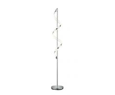 Trio Sydney Piantana LED con Dimmer, Cromata 20 W, Cromo