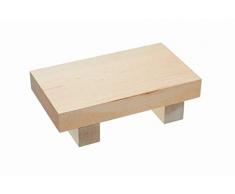 KitchenCraft World of Flavours Tagliere Giapponese per Sushi, Legno di Betulla
