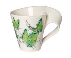 Villeroy & Boch Newwave CaffÃ¨ Tazza da CaffÃ¨ Deep Green Hairstreak, 300 ml, Altezza: 11 cm, Porcellana Premium, Verde