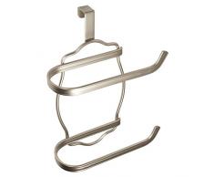 InterDesign York Lyra Portasciugamani da Serbatoio Plus, Metallo, Beige, 17x10x25 cm