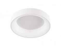 WOFI Lampada da soffitto 27 W, Cameron, Bianco