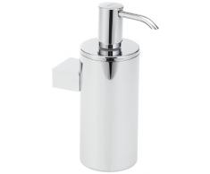 Keuco 14953 Plan - Dispenser di Sapone Liquido a Parete con pompetta e Rifiniture in plastica cromata