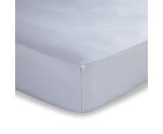 Catherine Lansfield, lenzuolo con angoli 500Â TC, in cotone, Grigio, doppio lenzuolo con angoli elastici