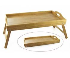 Galileo Casa 2401990 Vassoio Letto, Legno, Multicolore