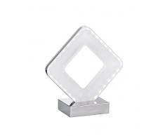 Action by Wofi a + lampada LED da tavolo metallo 5.2Â W integrato 80Â x 205Â x 100Â cm, Cromo 808201015000