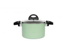 Berghoff Eclipse Antiaderente pentole casseruola con Coperchio in Vetro, Verde Chiaro, 16Â cm/2Â l