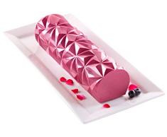 Silikomart diamante buche tappetino, silicone, bianco, 25Â x 8Â x 6.7Â cm